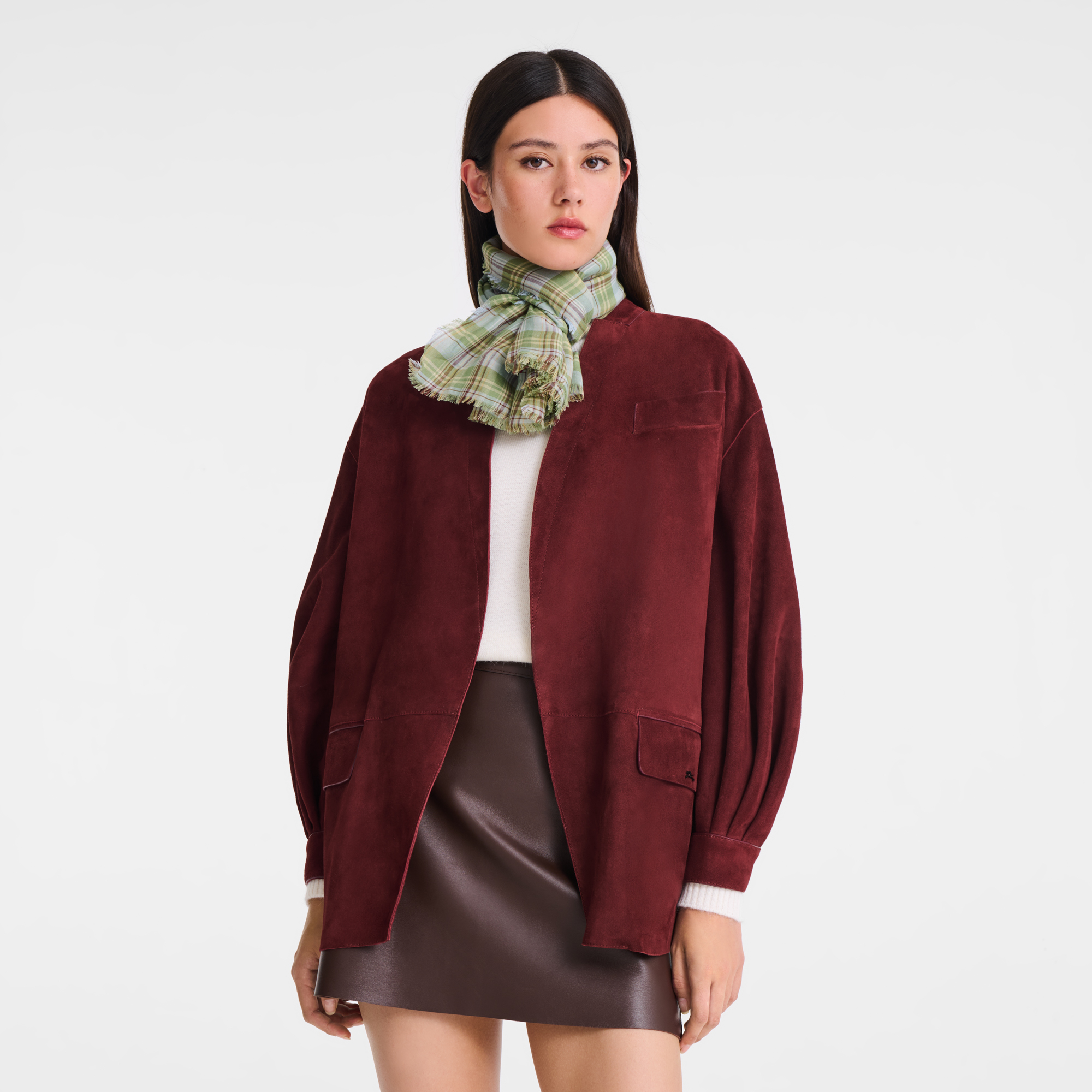 Sciarpa Longchamp Tartan